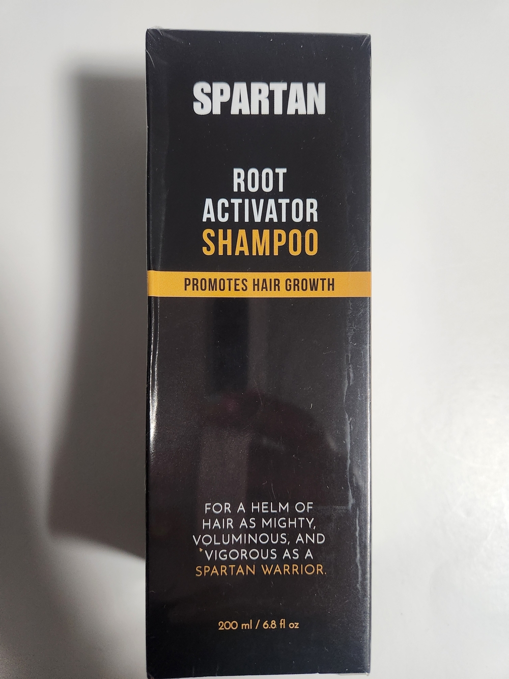 Spartan Root Activator Shampoo, Conditioner, And Spray - Black/Gold